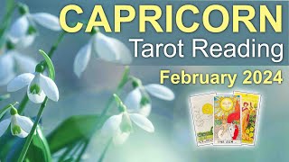 CAPRICORN TAROT READING quotVICTORY VICTORY VICTORY CAPRICORN PLUS A BIG DECISIONquot February 2024 [upl. by Waring]