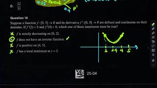 2024 VCE Mathematical Methods Exam 2 Multiple Choice Suggested Solutions [upl. by Ilbert]