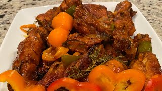 How to make the best fricassee chicken Jamaican style recipe [upl. by Sivia]