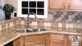 Tile Backsplash DesignsSpice up your granite countertops with custom tile designs [upl. by Lena]