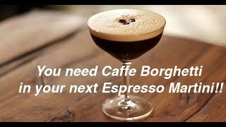 Cafe Borghetti  Use in Espresso Martini [upl. by Ahsekar841]