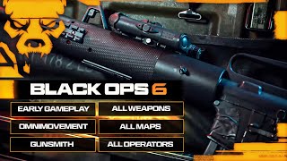 Black Ops 6 FULLY Leaked… NEW Gameplay Maps amp Weapons [upl. by Ignatzia]