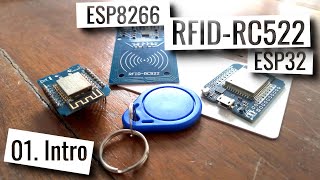 ESP32 amp ESP8266  RFIDRC522 intro [upl. by Aikim]