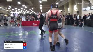 62 Kg Round Of 32  Joseph Schinder New Jersey Vs Kalob Ybarra Bear Cave Wrestling Club 7d9a [upl. by Levitt]