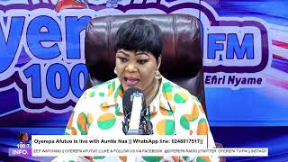 Oyerepa Afutuo is live with Auntie Naa on Oyerepa RadioTV 24072024 WhatsApp line 0248017517 [upl. by Reichert]