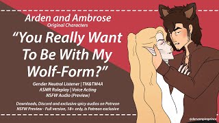 ASMR  Vampire Boyfriend Teaches You About Your Werewolf Boyfriend MM4A Poly Patreon Preview [upl. by Holmun339]