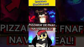 PIZZARIA DE FNAF NA VIDA REAL COM ANIMATRONICS FNAF FIVE NIGHTS AT FREDDYS Shorts [upl. by Web]