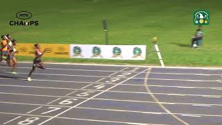 100m Finals Youth U17 Yomen at MTN Champ Asaba [upl. by Buke289]