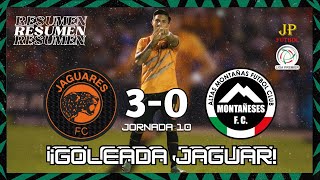 Jaguares FC vs Montañeses GOLES Liga Premier México 24 [upl. by Hull]