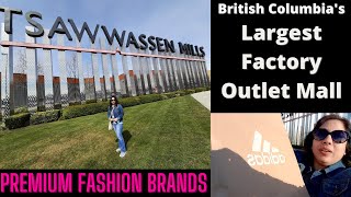 Explore the Largest Factory Outlet Mall in Vancouver BC Canada Tsawwassen Mills I Canada Vlog [upl. by Nnyleimaj]