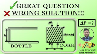 ELASTICITY  WRONG SOLUTION  BULK MODULUS MISCONCEPTION [upl. by Brandwein]