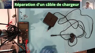 Réparation dun câble de chargeur [upl. by Milla]