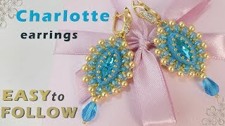 How to bezel Navette 15х7 and make earringstutorial [upl. by Onibla433]