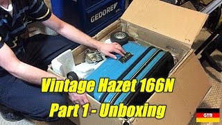 Vintage Hazet 166N Assistent Restoration  Part 1 Unboxing [upl. by Kelsey]