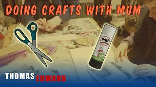 Doing a Collagecrafts with Mum ASMR [upl. by Mizuki]