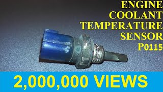 How to Test and Replace an Engine Coolant Temperature Sensor P0115  P0125 [upl. by Ardnohs652]