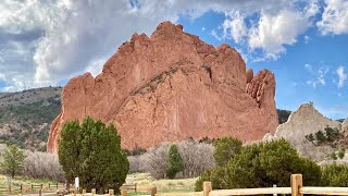 Garden of The Gods in Colorado Springs CO [upl. by Elaweda]