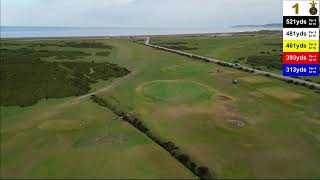 The 1st Hole at Royal North Devon Golf Club [upl. by Lightman]