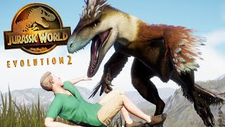 FULL PREDATOR PACK DLC SHOWCASE Unbelievable Animations amp Skins  Jurassic World Evolution 2 DLC [upl. by Nagol]