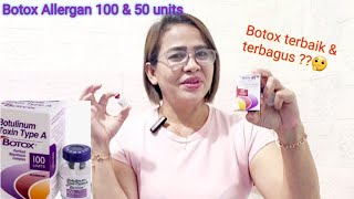 Review Botox Allergan 50 units  botox terbgus [upl. by Yerxa324]