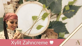 Zahnpasta mit Birkenzucker  Xylit Zahncreme  selbst gemacht 😁😁😁🦷 [upl. by Argile]