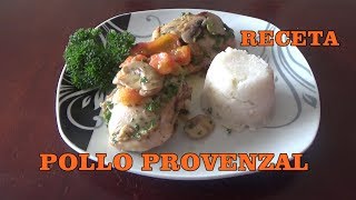 Cómo Hacer Pollo Provenzal [upl. by Adien]