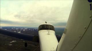 Piper PA38 Tomahawk  Spin Practice [upl. by Nommad]