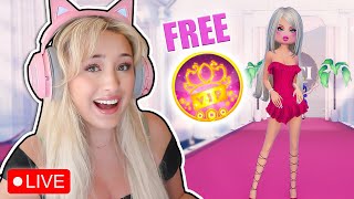 GIFTING VIP In Roblox Dress To Impress 🔴 LIVE [upl. by Acnaiv]