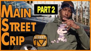 Main Street Crip talks about getting tattoos on the face and music influences pt2of2 [upl. by Silisav]