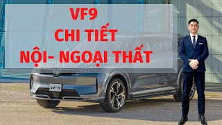 Chi tiết ngoại thất nội thất VF 9 VF E36  Cọc 10 triệu nhận ngay voucher 250 triệu [upl. by Oly]