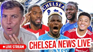 CHELSEA TRANSFER NEWS  OSIMHEN TO CHELSEA UPDATES  CHELSEA NEWS LIVE [upl. by Ailen]