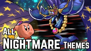 Kirby  All Nightmare Wizard Themes [upl. by Creath758]