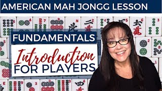 American Mah Jongg Lesson Fundamentals 1P Introduction for Players mock card [upl. by Alick866]