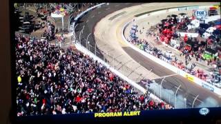 Denny Hamlin 2015 Martinsville Burnout [upl. by Bega]