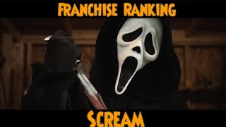 Ranking The SCREAM Franchise  Jakes Cinema Room [upl. by Irab]