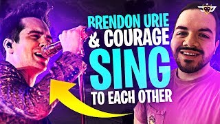 I MET BRENDON URIE I CAN’T BELIEVE WE PLAYED Fortnite Battle Royale [upl. by Reamy]