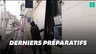 Bourges se barricade avant lActe IX des gilets jaunes [upl. by Rehtaef]