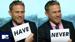 Charlie Hunnam Plays Never Have I Ever  MTV Movies [upl. by Eimrots]