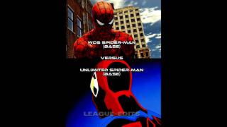 Wos SpiderMan Base vs Unlimited SpiderMan Base viraledit viralshorts spiderman [upl. by Menell]