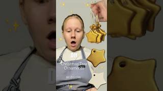 Funny DIY Christmas Tree Ornaments ✨ airdryclay funnyshorts christmas [upl. by Danni]