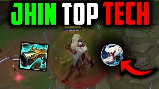 JHIN TOP TECH IS NOT FAIR WAY TOO FAST  How to Play Jhin amp CARRY Season 14 League of Legends [upl. by Geldens]