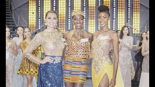 Olivia Yacé remporte le concours Miss Top Model de Miss World 2021 [upl. by Ailadi45]