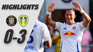 harrogate town vs leeds united  03  HIGHLIGHTS  friendly preseason 202425  harrogate vs leeds [upl. by Annitsirhc]