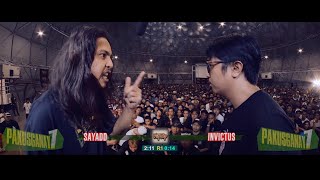 FlipTop  Sayadd vs Invictus  Isabuhay 2023 [upl. by Aeneus528]