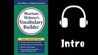 MerriamWebsters Vocabulary Builder audiobook  Introduction [upl. by Harrad910]