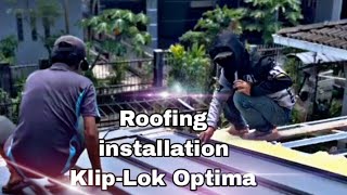 Roof installation KlipLok Optima [upl. by Gearalt278]