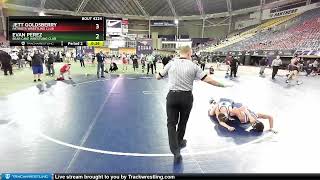 165 Lbs Quarterfinal  Evan Perez Bear Cave Wrestling Club Vs Jett Goldsberry Patriots Wrestling [upl. by Leyla]