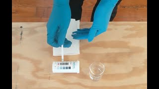 How to Use Peracetic Acid Test Strips 0160ppm [upl. by Gschu]