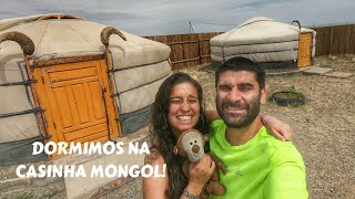 COMO É UMA CASA DE DESERTO DA MONGÓLIA VLOG [upl. by Raama284]