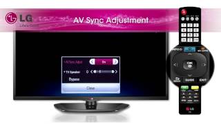 AV Sync Adjustment [upl. by Oinafipe879]